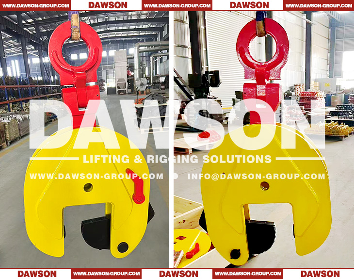 DS-CD Type 22.5T Universal Plate Clamp for Lifting and Transporting Steel Plates - Dawson Group Ltd. - China Manufacturer, Supplier