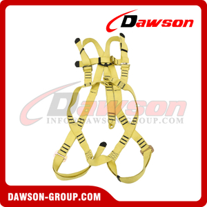 Fire-resistant Harnesses without a Waist Belt, Fireproof, Acid- and Alkali-Resistant Safety Harness