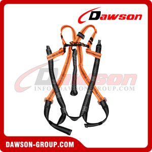 Safety Harness without a Waist Belt with Reflective Thread with Jerk Indicator
