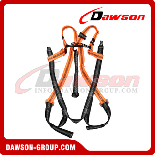 Safety Harness without a Waist Belt with Reflective Thread with Jerk Indicator