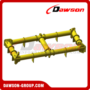 DAWSON 60T Lifting Spreader Beam, 6-Point Spreader Beam Box Configuration SF 5:1