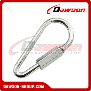 Pear Shaped Quick Link with Zinc Plated