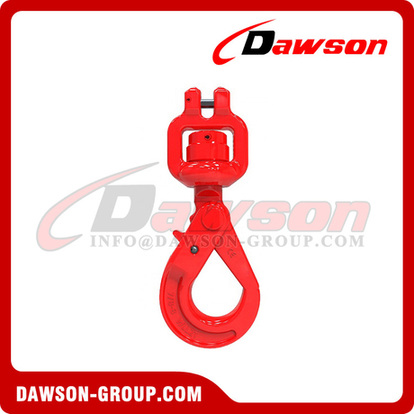 G80 / Grade 80 Clevis Swivel Self-Locking Hook with Bearing for