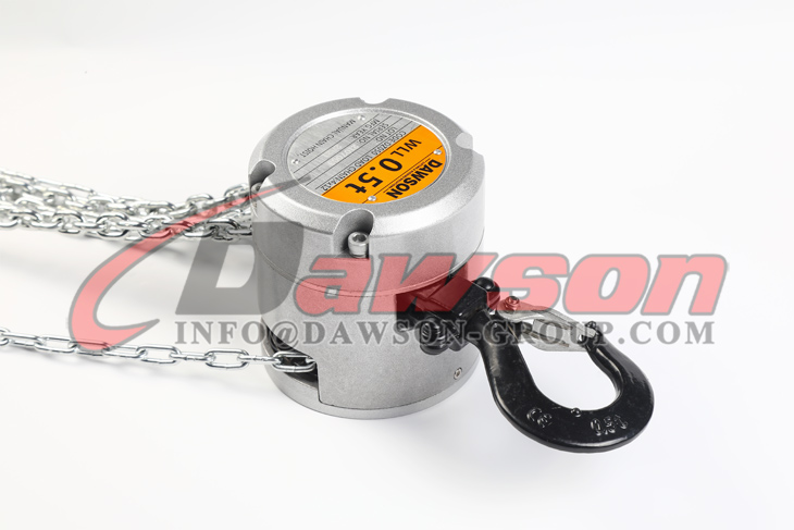 500KG Chain Block for Construction Site Lifter, 0.5T Aluminum Alloy Chain Hoist - Dawson Group Ltd. - China Manufacturer, Factory, Supplier