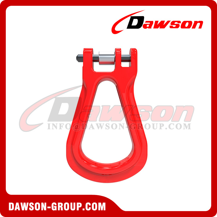 DS935 G80 7/8-18/20MM Closed Type Long Connecting Link, Clevis Pear Link, Clevis Link, Omega Link