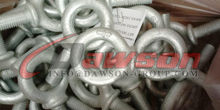 Forged Machinery Eye Bolts, Forged Lifting Eye Bolts - Dawson Group Ltd. - China Manufacturer, Supplier, Factory