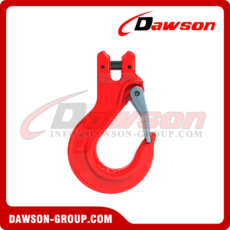 DS329 G80 6-22MM Clevis Slip Hook with Latch for G80 EN818-2 Chain