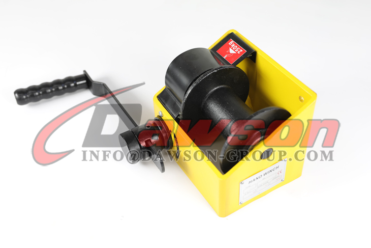 DSHW-AB TYPE 250kg Worm Gear Hand Lifting Winch - Dawson Group Ltd. - China manufacturer, Supplier