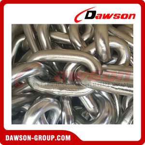 16mm to 70mm U2 U3 Mirror Polished Finish Stainless Steel Studless Link Marine Anchor