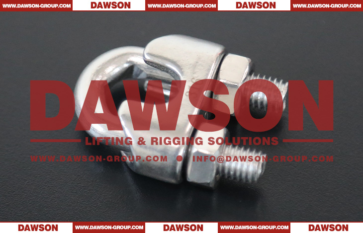 DAWSON Stainless Steel DIN 741 Wire Rope Clips, SS316 AISI304 Wire Rope Clamps - Dawson Group Ltd. - China Manufacturer, Factory