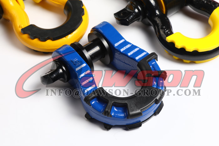 Dawson Drop Forged Bow Shackle with PU Protection for Towing, S6 Screw Pin Anchor Shackles - Dawson Group Ltd. - China Supplier, Factory, Manufacturer