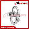 Stainless Steel 304 316 Rigging Boat Yacht Marine Hardware Fixed Snap Shackle 