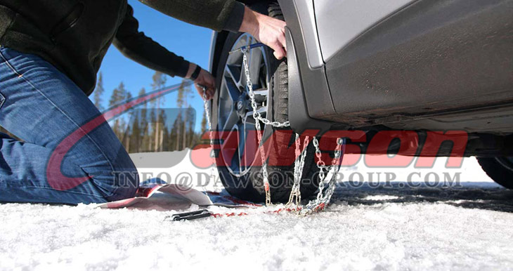 TUV GS V5117 KN Type Snow Chain for Car Anti-Skid Chains, Snow Chains, Anti- Skid