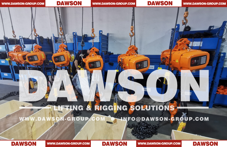 DAWSON 5 Ton 5000kg Electric Chain Hoist with Manual Trolley - Dawson Group Ltd. - China Supplier, Manufacturer