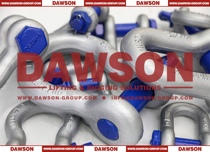 DAWSON Hot Dip Galvanized US Type Screw Pin Chain Shackle Anchor Shackles, S6 Bolt Type Anchor Shackle Chain Dee Shackle - Dawson Group Ltd. - China Manufacturer, Factory