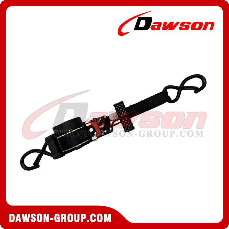DSSLRS0021 1X10FT (25MMX3.05M) Automatic Retractable Ratchet Tie Down Straps with Non-damping Version - Dawson Group Ltd. - China Manufacturer, Supplier, Factory