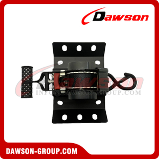 DSSLRS0018 1''X9FT Automatic Retractable Ratchet Tie Down Straps with Damping Version , 25MMX2.7M MBL 800KGS Cargo Lashing Belt