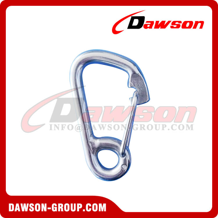 STAINLESS STEEL SPRING SNAP (HARNESS CLIP) ROUND TYPE AISI316