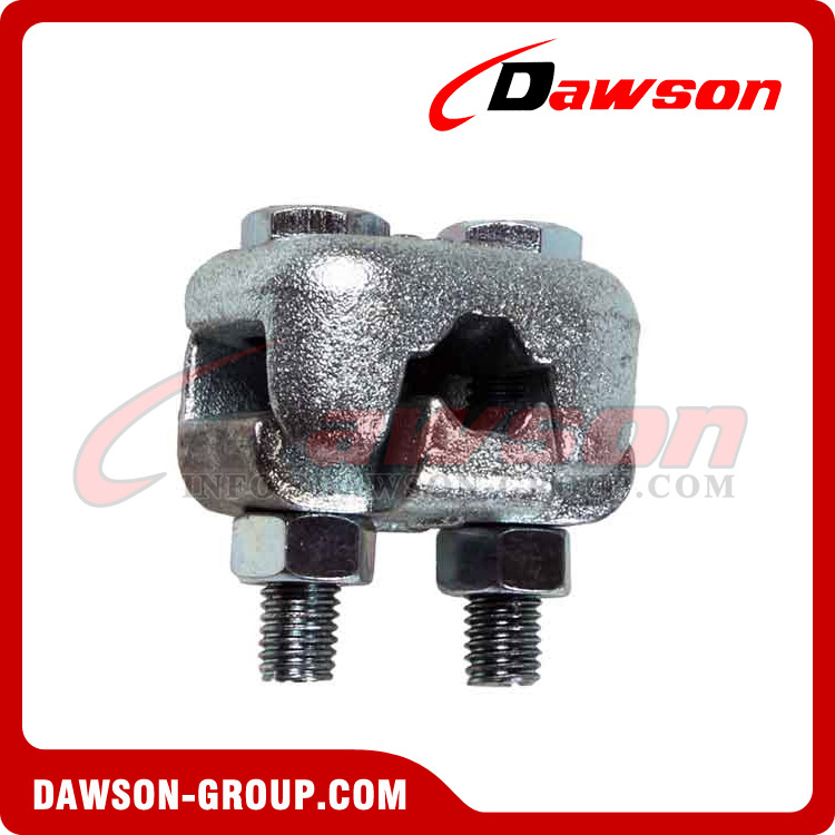 Galvanized Deka Wire Rope Clips, Electric Galvanized Short Jaw Malleable Deka Wire Rope Clips
