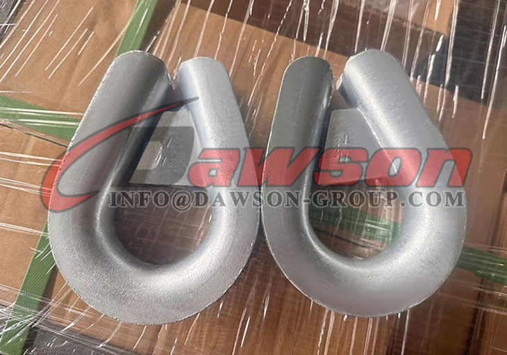 DAWSON DG414SL Extra Heavy Wire Rope Thimbles (ShackleLock), Shackle