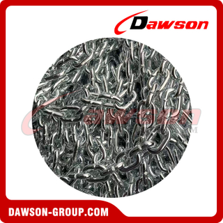 DIN766 2-32MM Commercial Electric Galvanized Welded Round Steel Short Link Chain