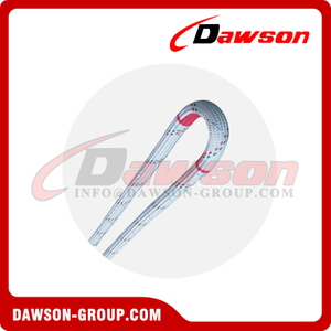DAWSON LIFTINGMAX® 72-288MM HMPE/UHMWPE Synthetic Fiber Heavy Fibre Rope Round Sling for Lifting