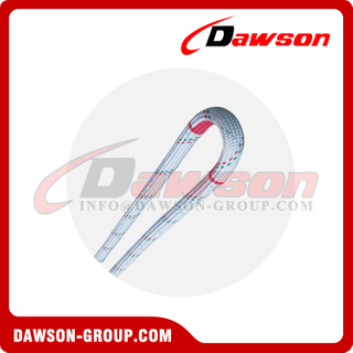 DAWSON LIFTINGMAX® 72-288MM HMPE/UHMWPE Synthetic Fiber Heavy Fibre Rope Round Sling for Lifting
