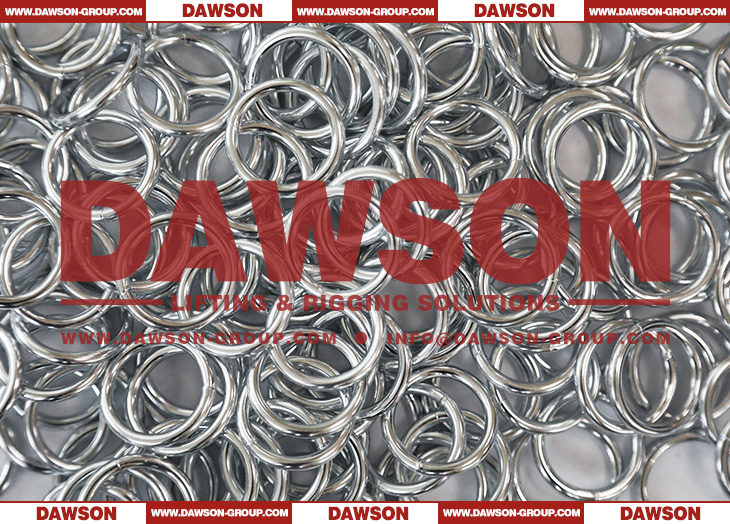 Zinc Plated Welded Round Ring, O Ring - Dawson Group Ltd. - China Manufacturer