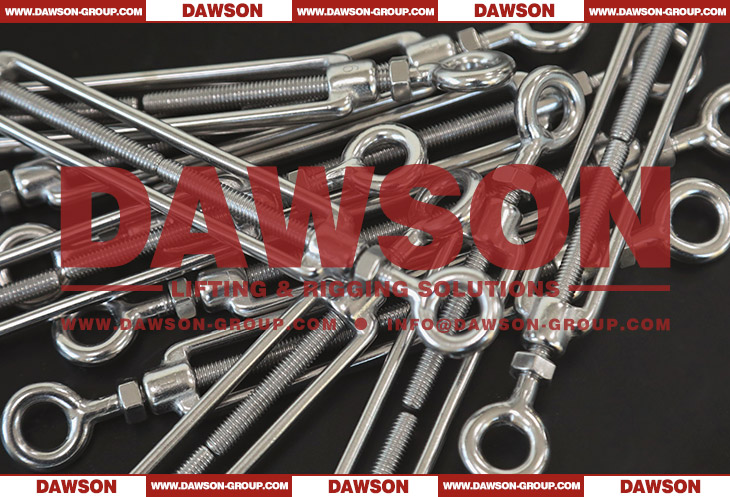 DAWSON Stainless Steel 304 DIN1480 Turnbuckle with Eye ＆ Eye - Dawson Group Ltd. - China Manufacturer, Supplier, Factory (2)
