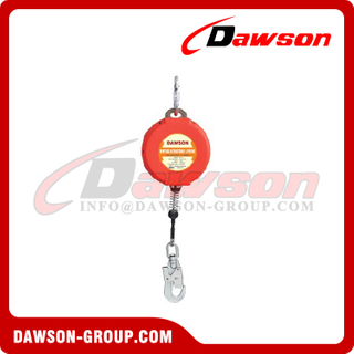 DS-HE-6(S), DS-HE-10(S) Galvanized Wire Retractable Lifeline, Stainless Steel Self-Retracting Lifeline