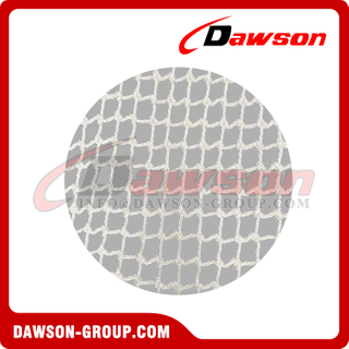White PP Gangway Safety Net, Secure and Reliable Polypropylene Safety Netting for Maritime Gangways