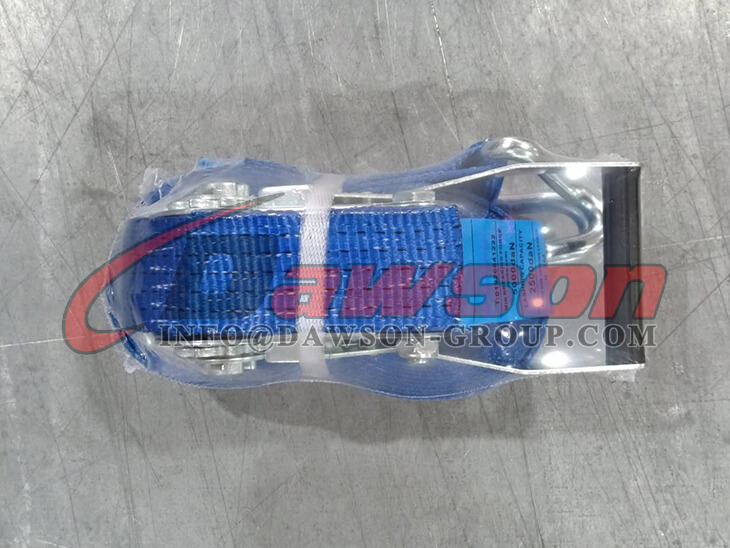 50MM 5 T 10 M Racket Strap with Double J Hook - Dawson Group Ltd. - China Manufacturer, Supplier, Factory