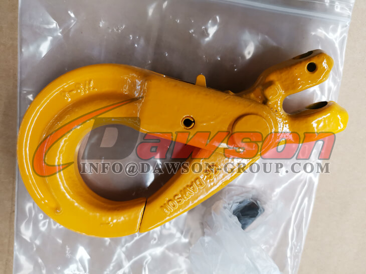 G80 Forged Steel Clevis Selflocking Hook, Grade 80 Clevis Self-Locking Hook for Chain Slings - Dawson Group Ltd. - China Manufacturer, Supplier