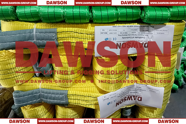Polyester Webbing Slings - Lifting Slings, Flat Web Slings EN1492-1 - Dawson Group Ltd. - China Manufacturer, Supplier, Factory