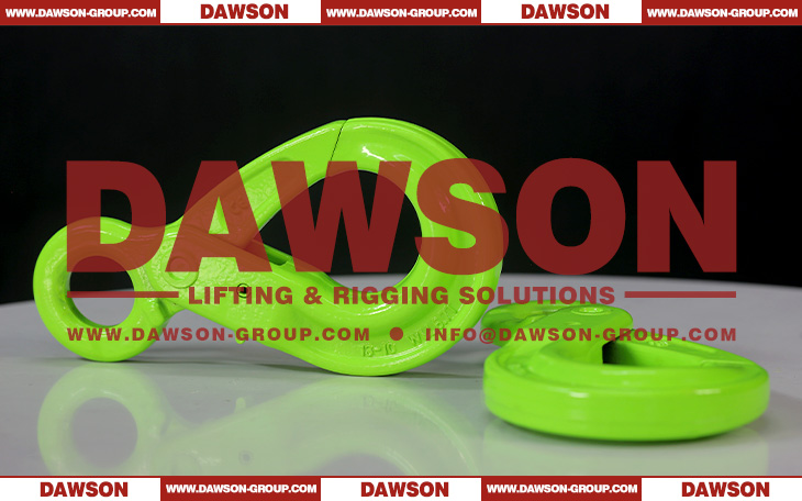 DS1005 G100 European Type Forged Eye Self-Locking Hook Lifting Equipment for Crane Lifting Chain Slings - Dawson Group Ltd. - China Manufacturer, Supplier