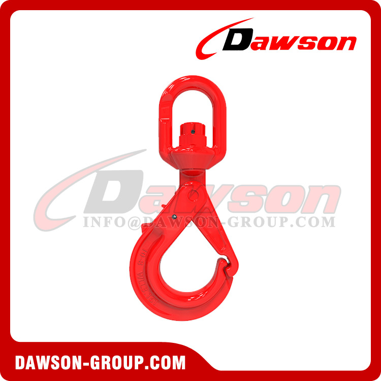 DS772 G80 / Grade 80 8-16MM Special Swivel Self-Locking Hook