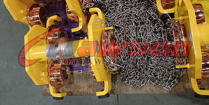 DS-EX-GCL EX-proof Geared Trolley, Non-Sparking Geared Trolley Clamp - Dawson Group Ltd. - China Manufacturer, Supplier