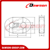 MT/T99-1997 Carburized Serration Chain Link, Carburized Arc Tooth Chain Link, Coal Mine Slag Fishing Machine Carburizing Type Connector, Mining Chain Connecting Links