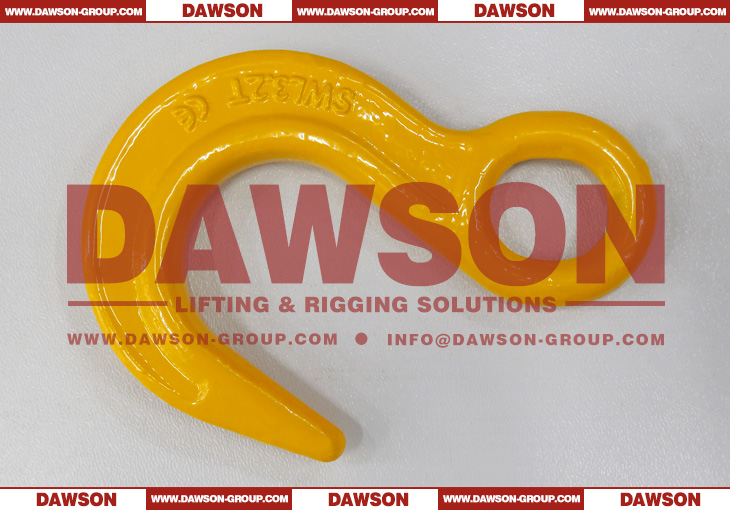 DS015 Australian Standard AS 3776 2015 G80 Eye Foundry Hook, Large Opening Hook - Dawson Group Ltd. - China Manufacturer