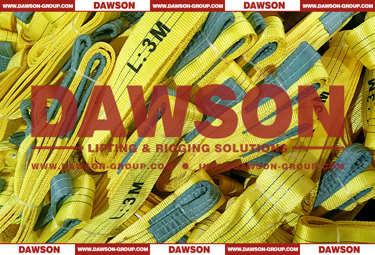WLL 3 Ton 3000kg Polyester Webbing Slings - Lifting Slings - Dawson Group Ltd. - China Supplier