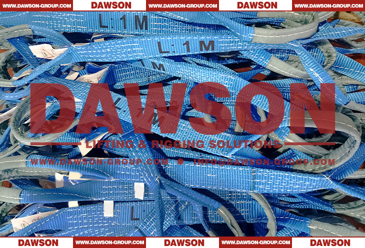 WLL 8 Ton 8000kg Polyester Webbing Slings - Lifting Slings - Dawson Group Ltd. - China Supplier (2)
