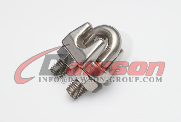 Stainless Steel Us Malleable Wire Rope Clip Ss304 Wire Rope Clips