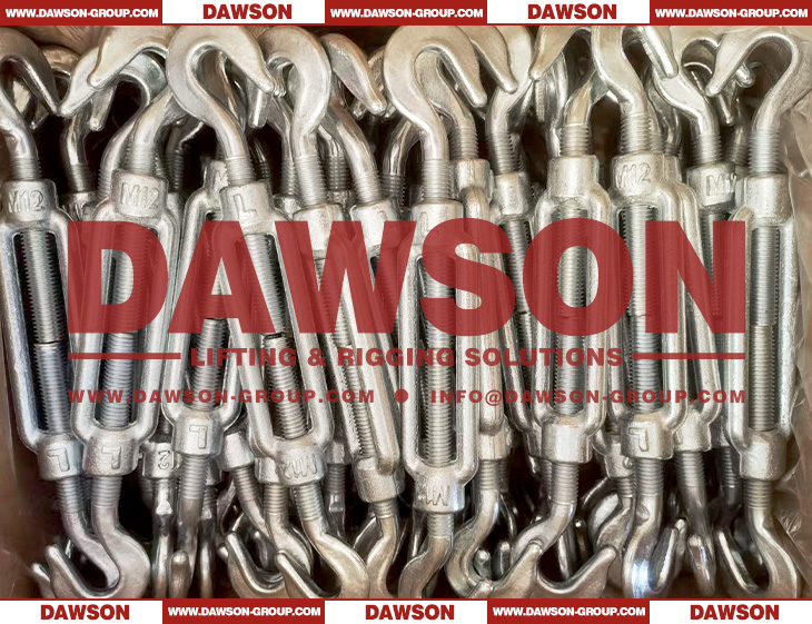 M12 DIN 1480 Hook & Hook Turnbuckle - Dawson Group Ltd. - China Manufacturer, Supplier, Factory