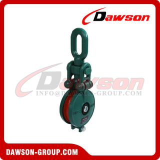 DAWSON Oval Eye Guide Marine Snatch Block Single with Eye for Lifting