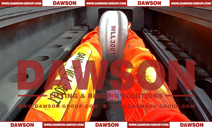 WLL 300T DG2160 Alloy Steel Bolt Type Wide Body Shackle for Synthetic Web Slings, Synthetic Round Slings or Wire Rope Slings - Dawson Group Ltd. - China Manufacturer
