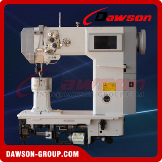 DS-PBTTSM-7592 Best Quality Double Needle Post Bed Shoes Sewing Machine