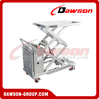 DS-ETFD Stainless Steel Electric Lift Tables, SS304 SS316 Electric Scissor Lift Table