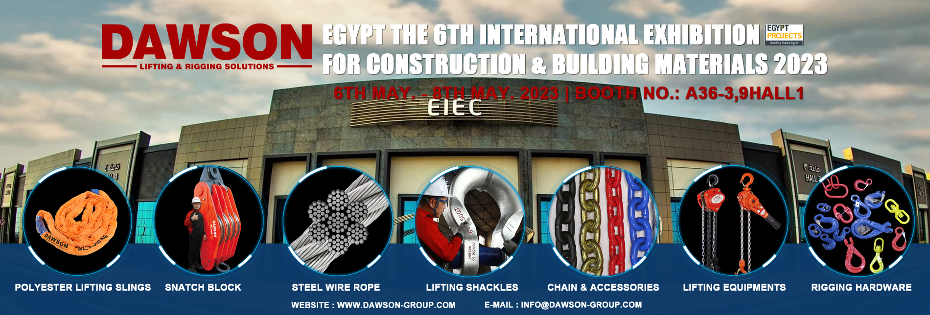 DAWSON Egypt The 6th International Exhibition for Construction