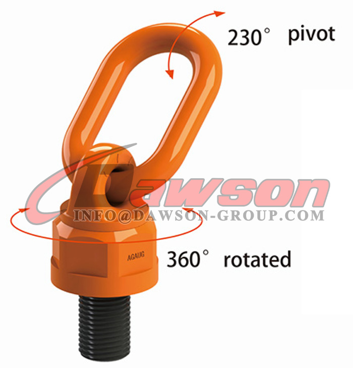 DS303 Universal Swivel Hoist Ring, Lifting Point - Dawson Group Ltd. - China Manufacturer, Supplier, Factory