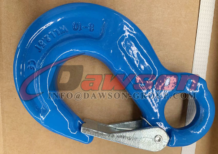 DS1003 G100 Eye Sling Hook with Latch for Chain Slings - Dawson Group Ltd. - China Manufacturer, Supplier
